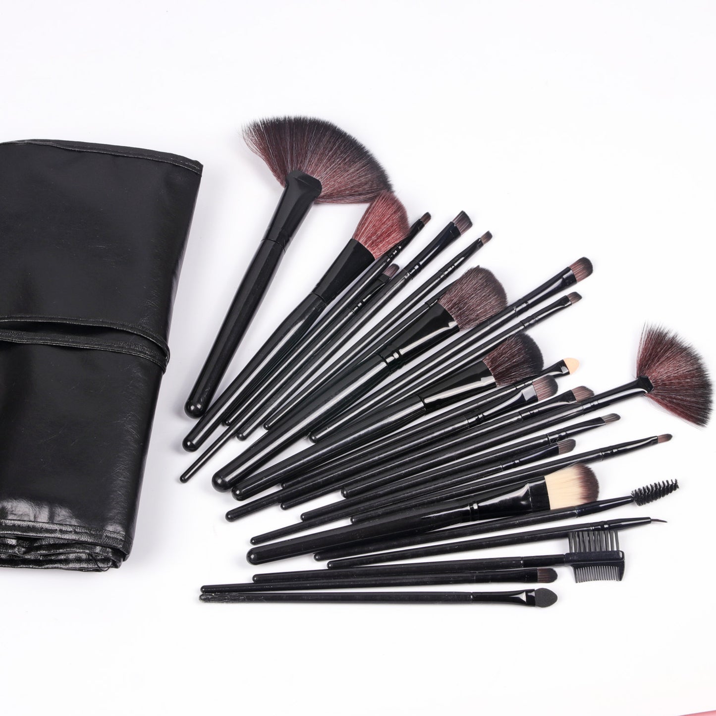 SG's Wooden 24 pcs Pro Makeup Brush Set