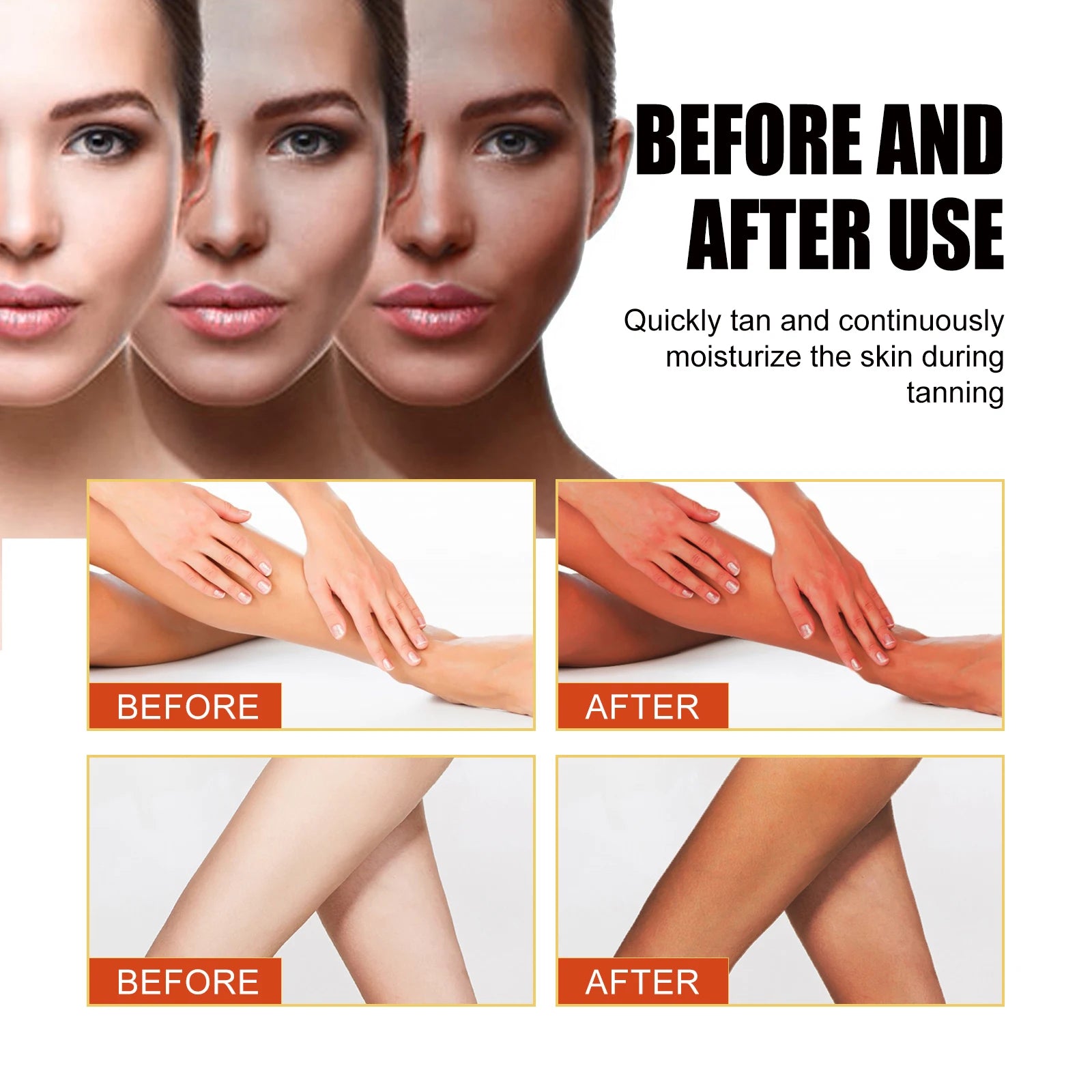 SG's  Instant tanning care gel