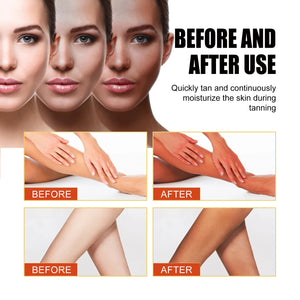 SG's  Instant tanning care gel