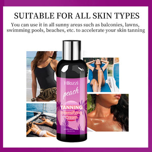SG's Hllozi Peach Body Tan Cream