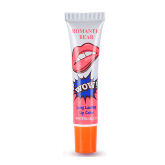 Sugar's Romantic Bear Peel Off Liquid Lip Gloss (Watermelon)